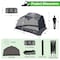 Wakeman Pop Up Canopy Screen Tent - 12x10 Gazebo Shelter with Mosquito Net by Gray 75-CMP1150 - alternate 8